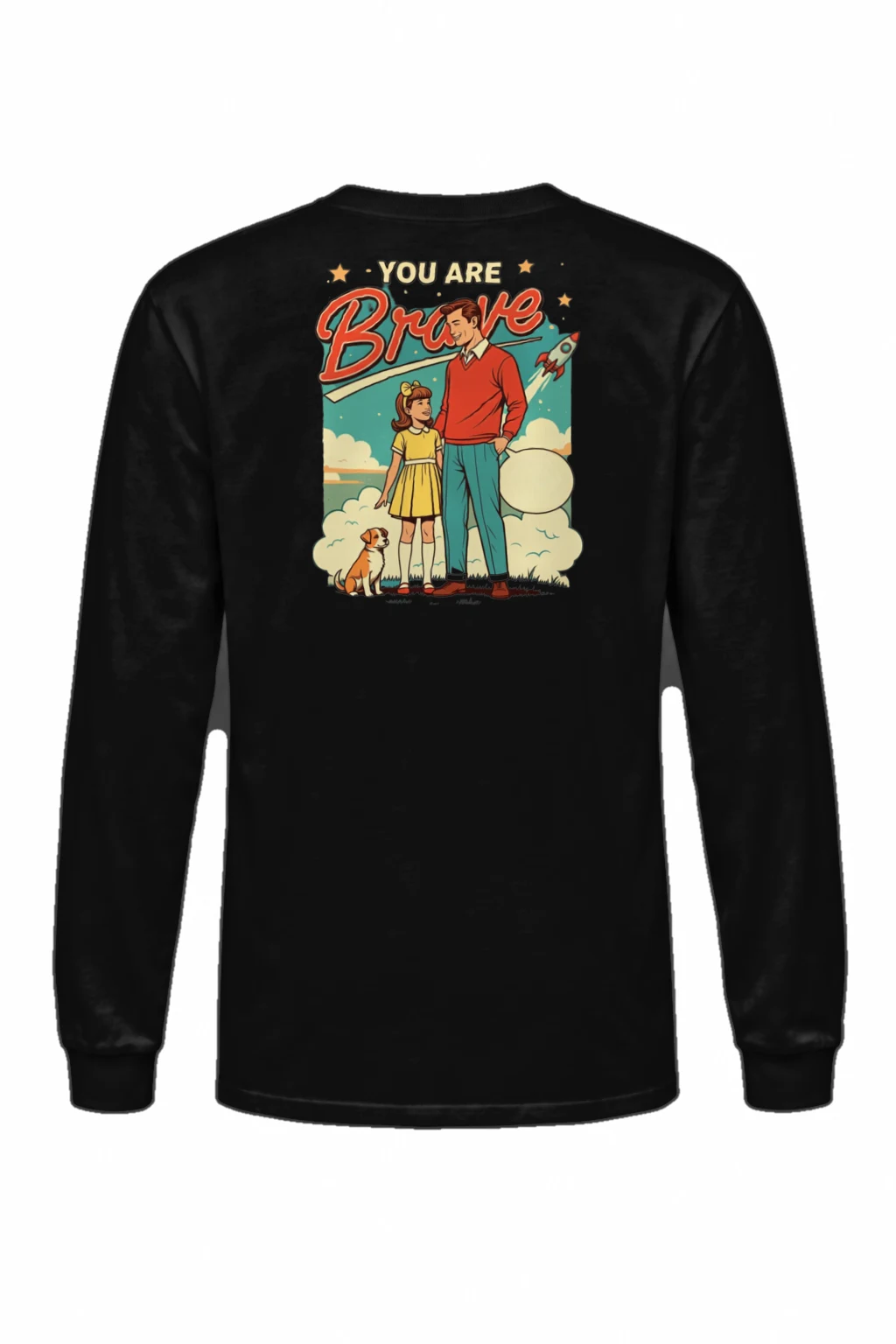 "You Are Brave" Unisex Longsleeve T-shirt | Gildan 2400