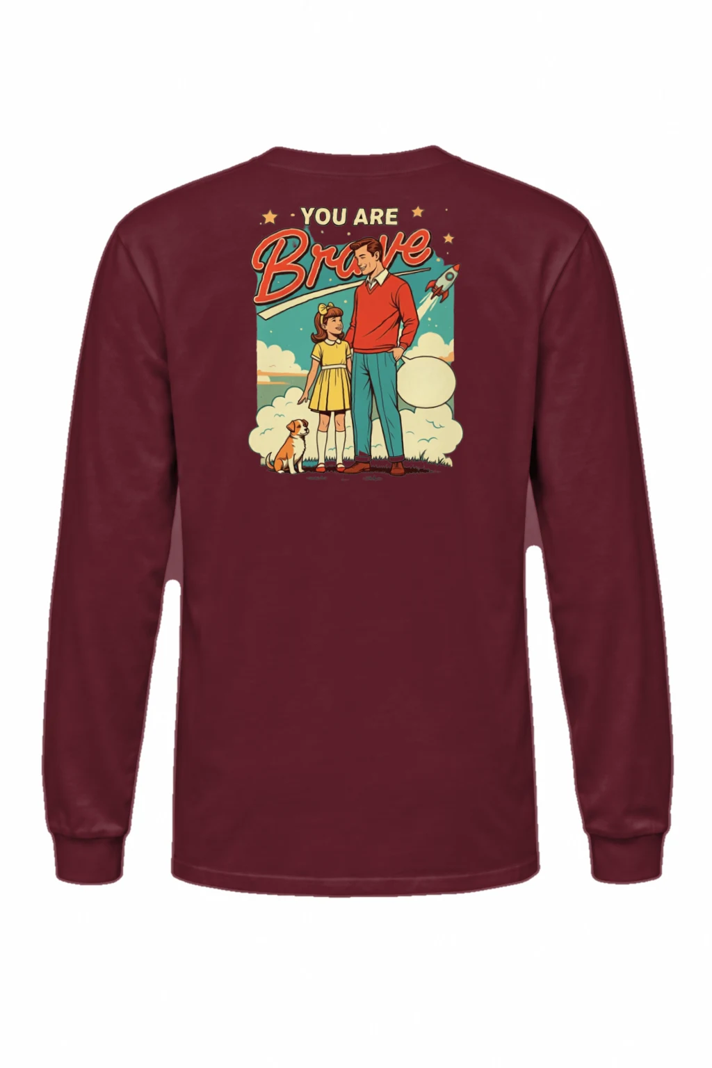 "You Are Brave" Unisex Longsleeve T-shirt | Gildan 2400