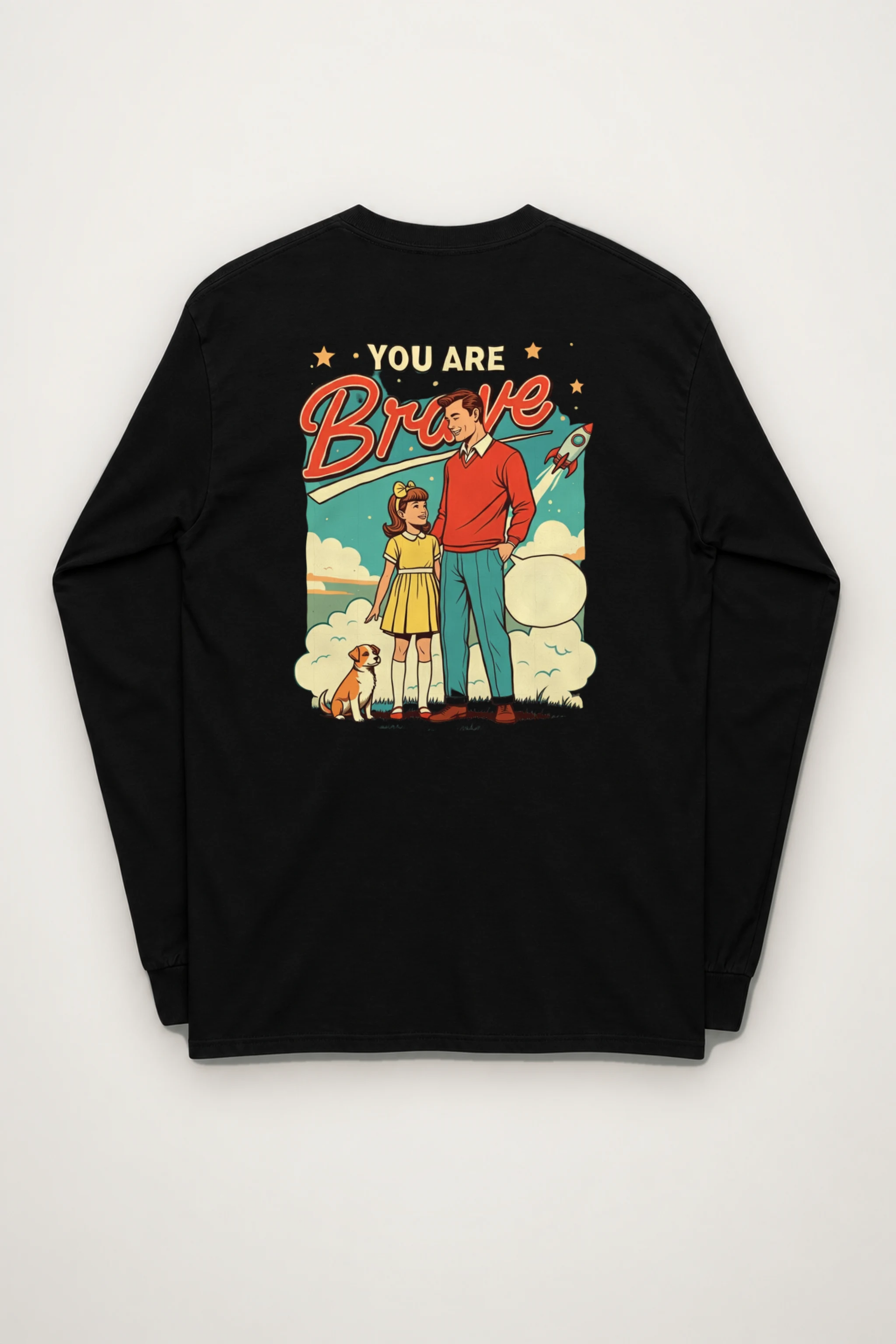 "You Are Brave" Unisex Longsleeve T-shirt