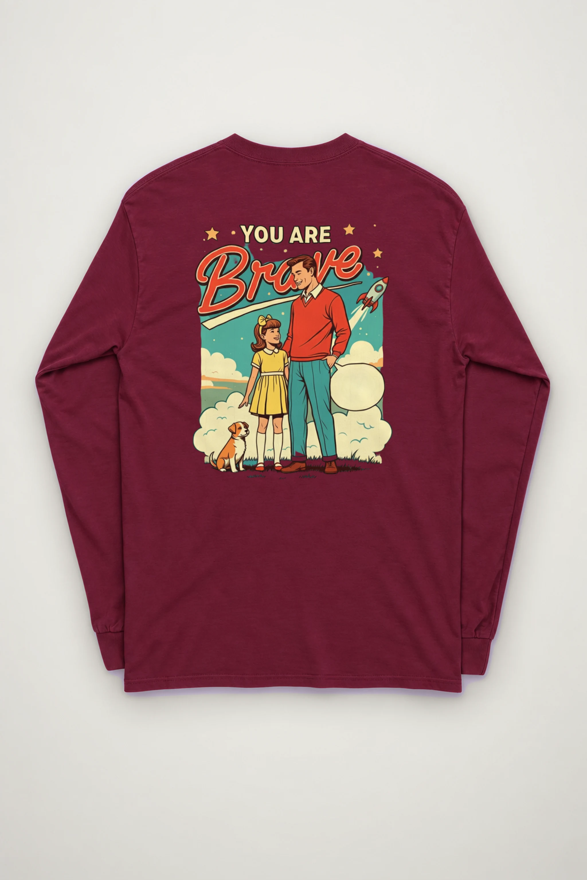 "You Are Brave" Unisex Longsleeve T-shirt