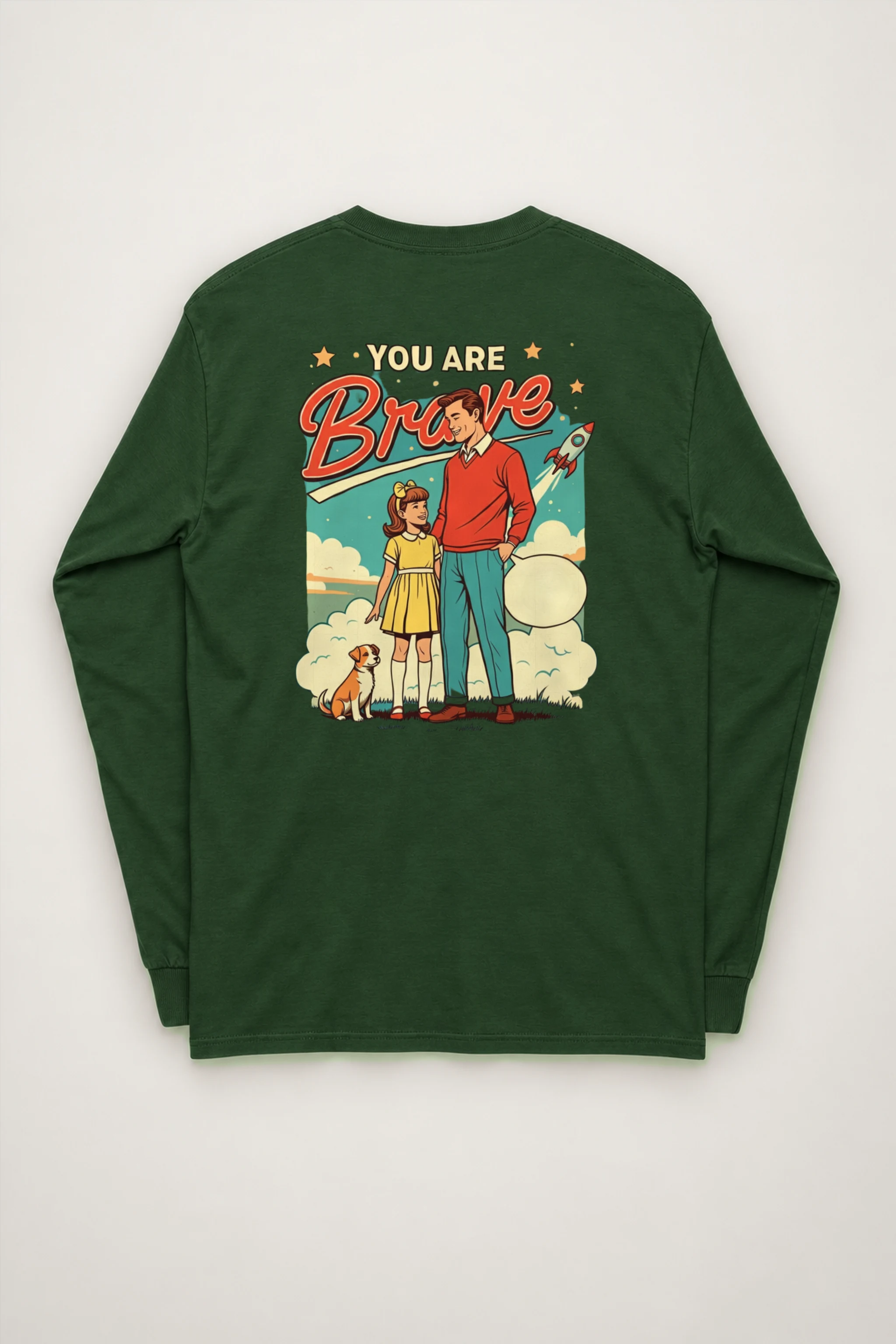 "You Are Brave" Unisex Longsleeve T-shirt