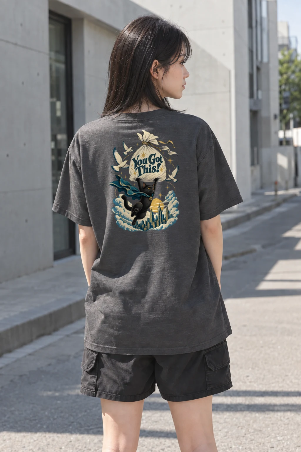 "You Got This" Heavyweight Unisex Crewneck T-shirt | Gildan 5000