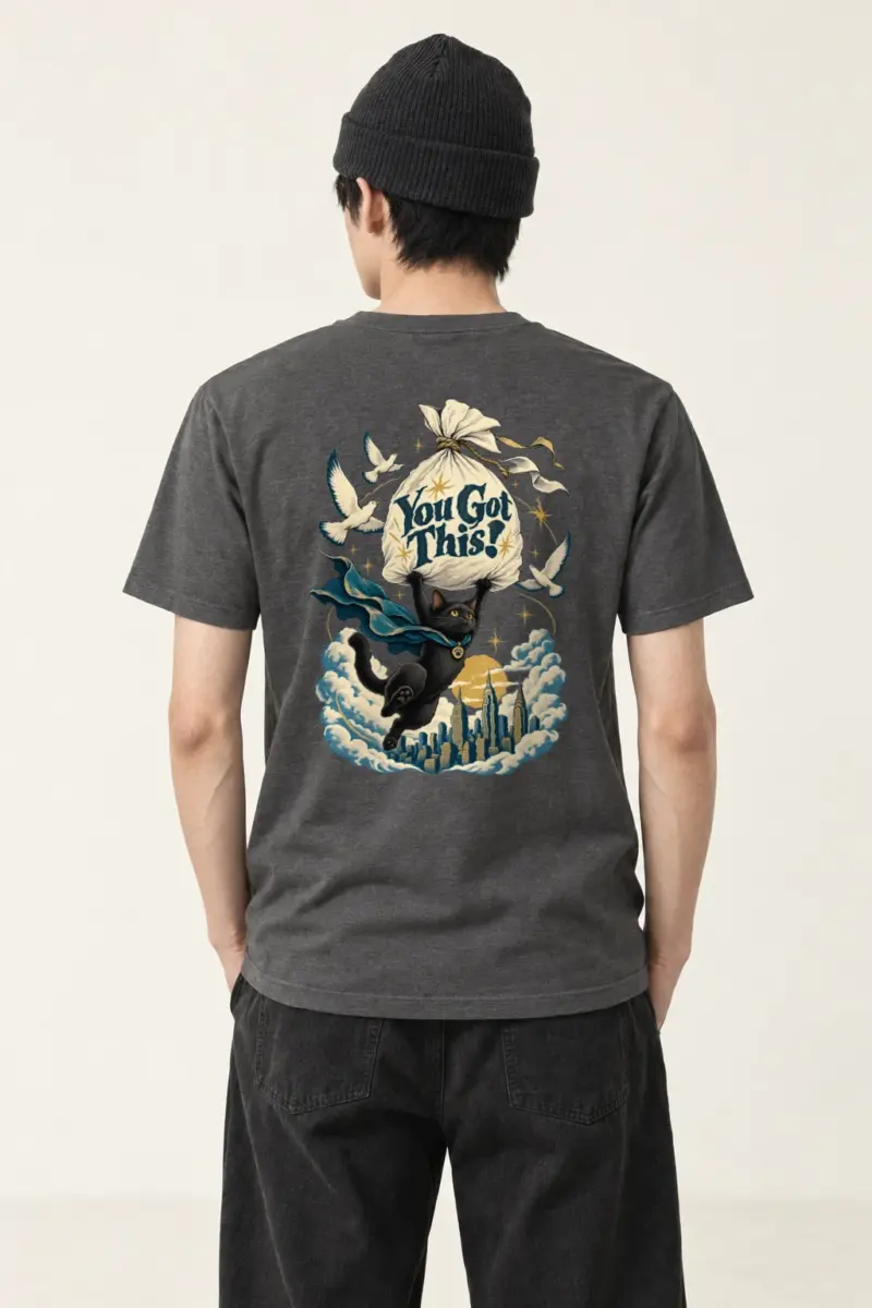 "You Got This" Heavyweight Unisex Crewneck T-shirt | Gildan 5000