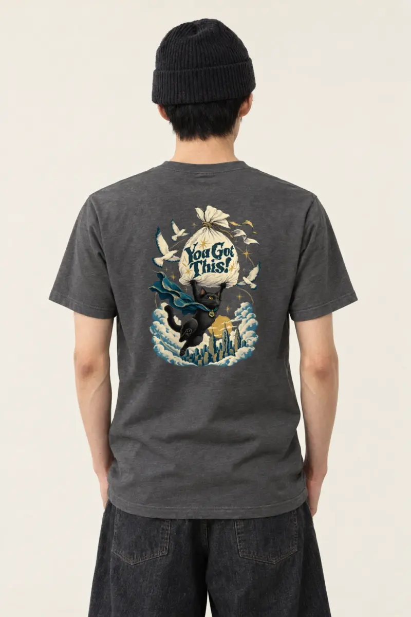"You Got This" Heavyweight Unisex Crewneck T-shirt