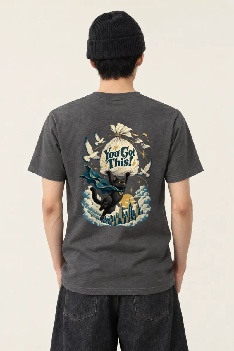 "You Got This" Heavyweight Unisex Crewneck T-shirt