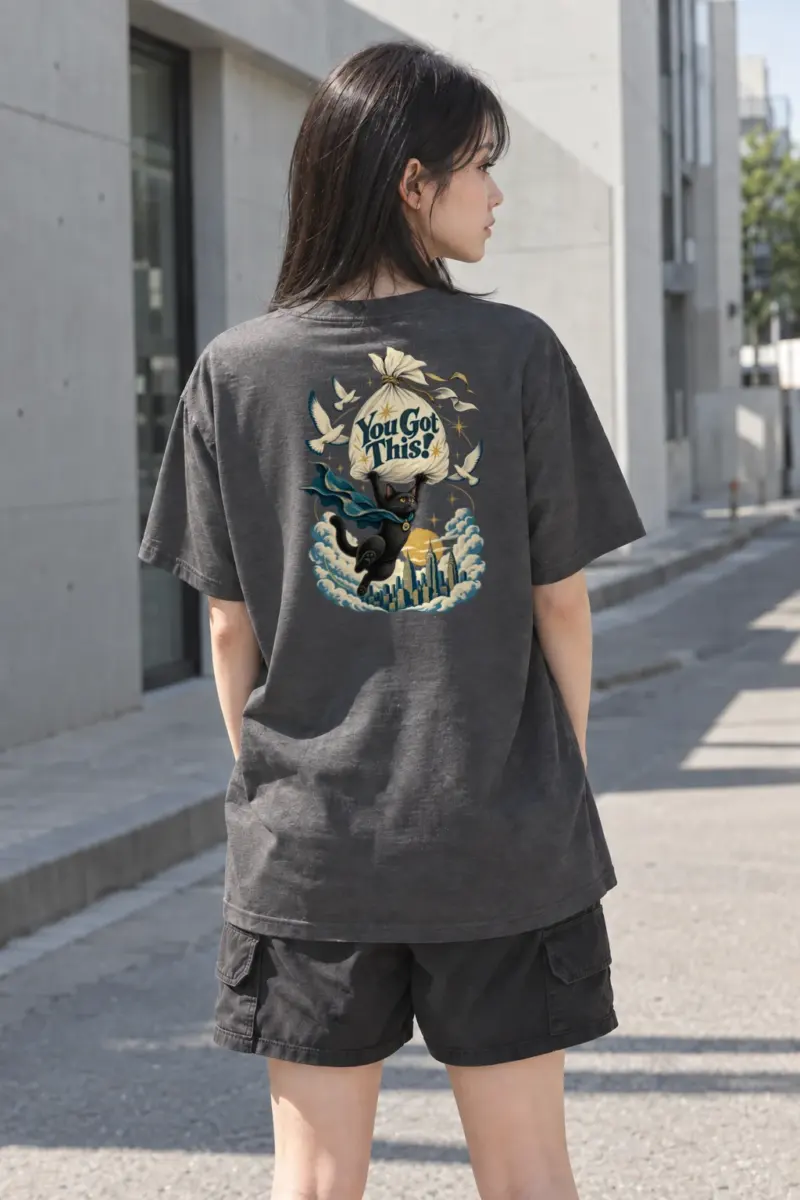 "You Got This" Heavyweight Unisex Crewneck T-shirt | Gildan 5000
