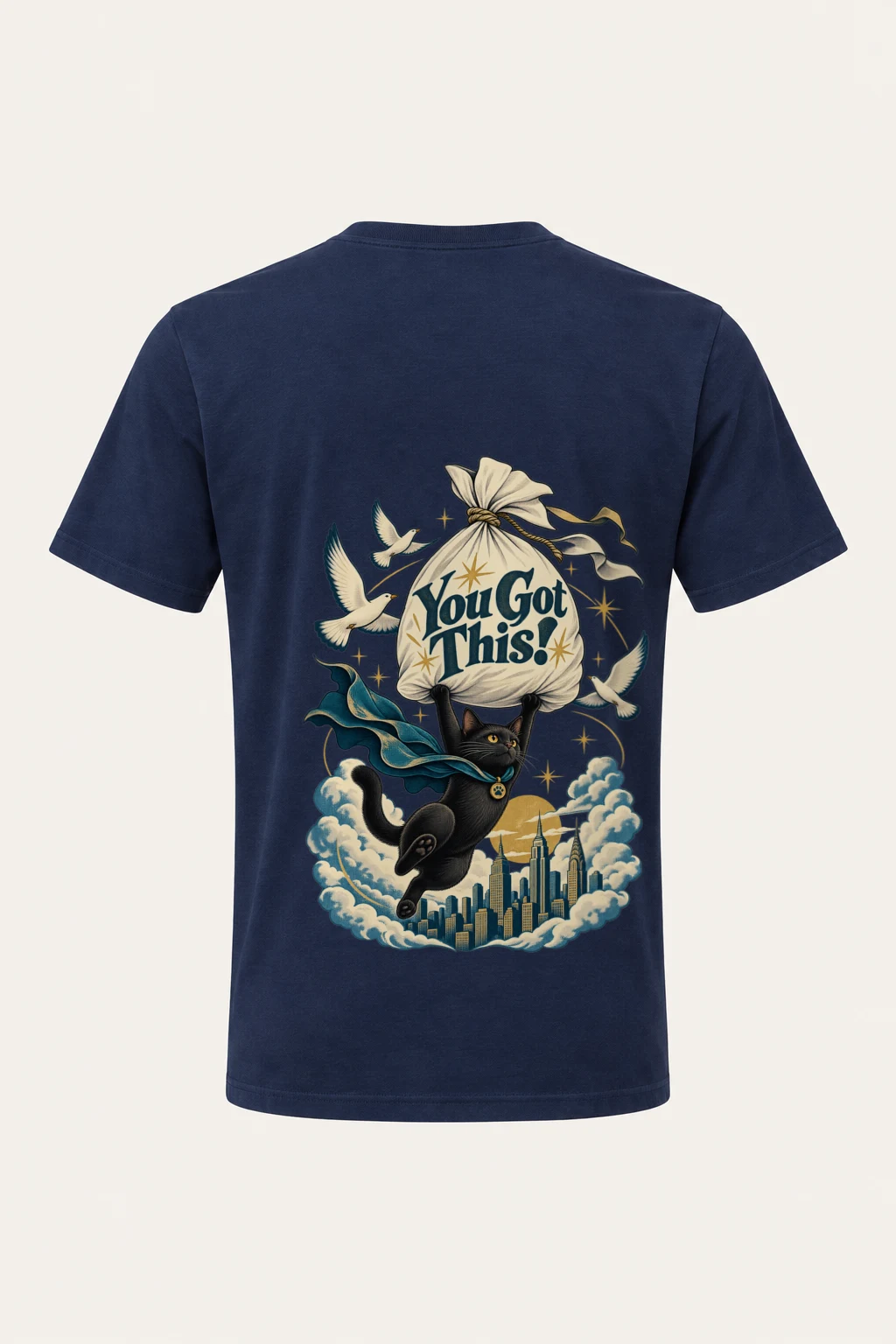"You Got This" Heavyweight Unisex Crewneck T-shirt | Gildan 5000