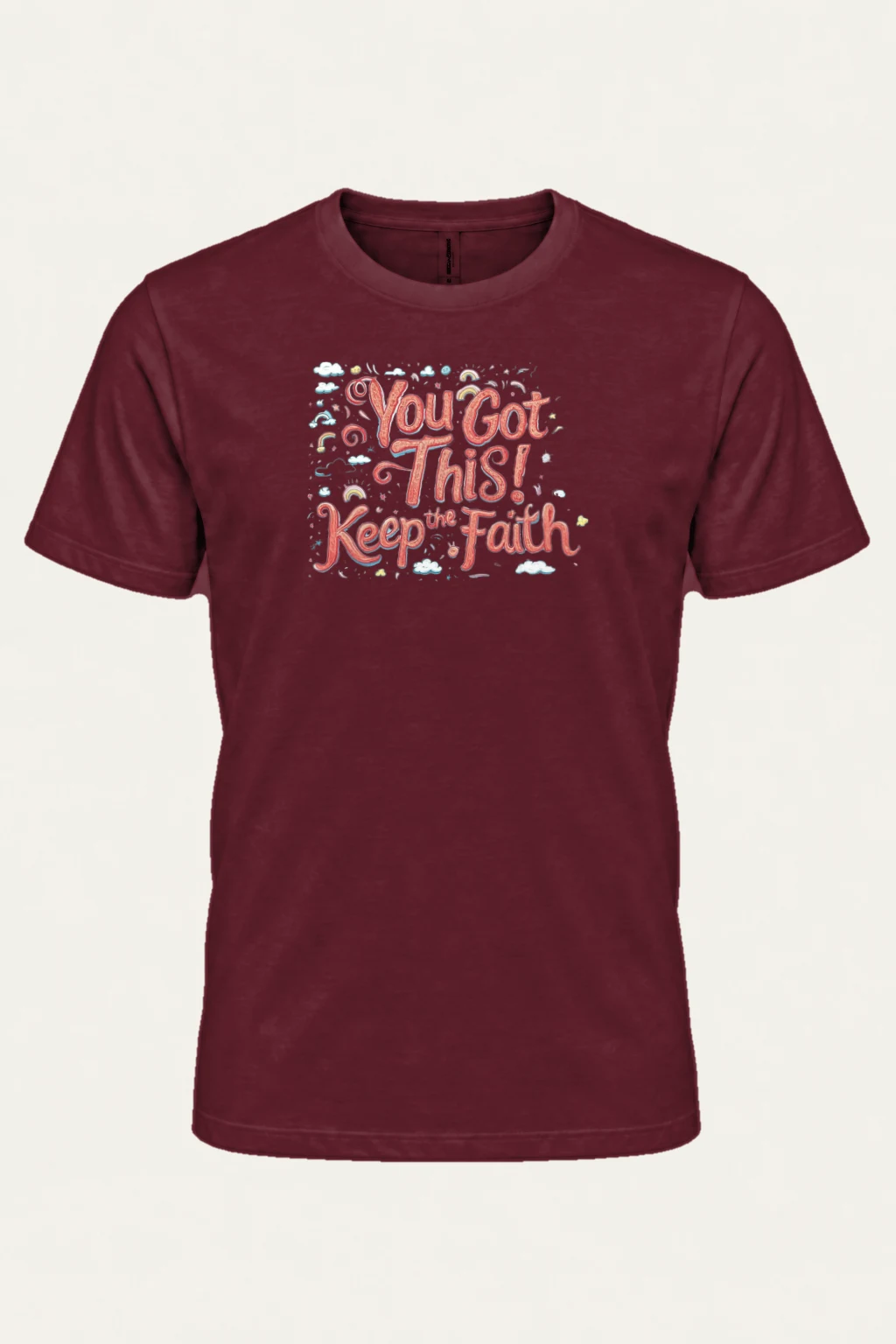 "You Got This" Heavyweight Unisex Crewneck T-shirt | Gildan 5000