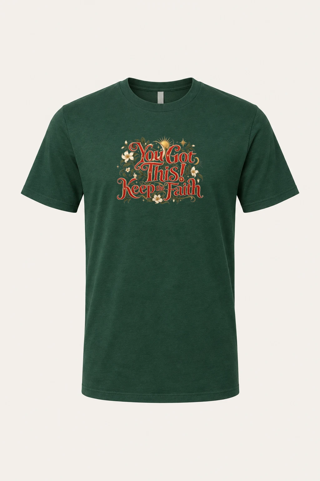 "You Got This" Heavyweight Unisex Crewneck T-shirt | Gildan 5000