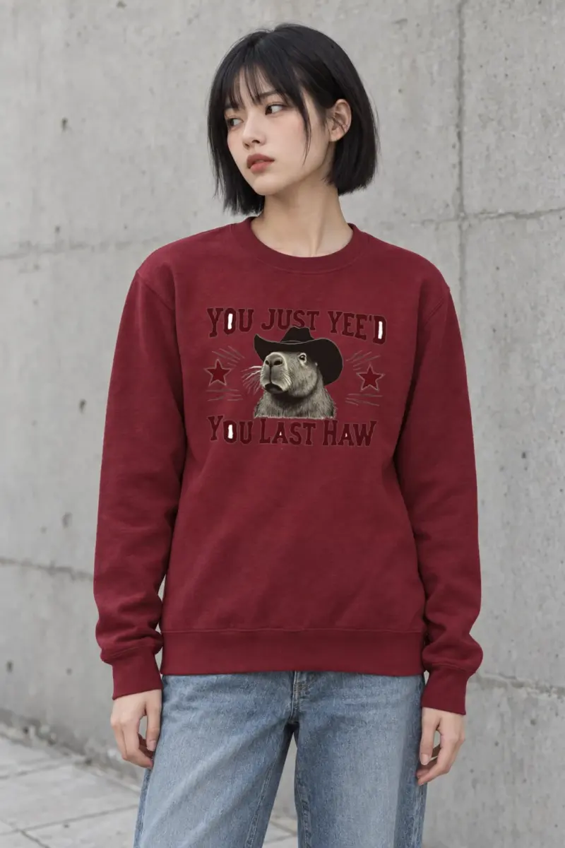 "You Just Yee'd" Heavy Blend Unisex Crewneck Sweatshirt