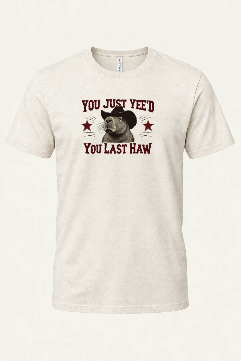 "You Just Yee'd" Heavyweight Unisex Crewneck T-shirt | Gildan 5000