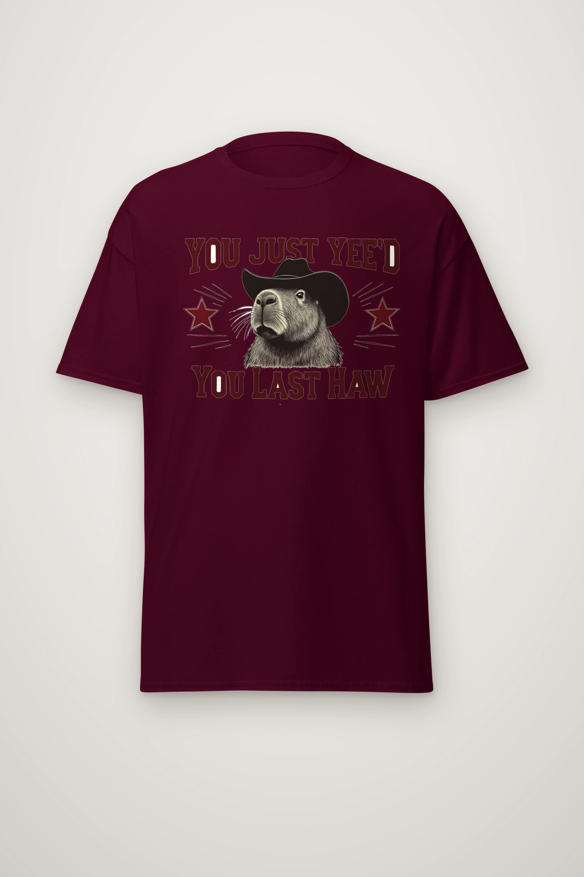 "You Just Yee'd" Heavyweight Unisex Crewneck T-shirt