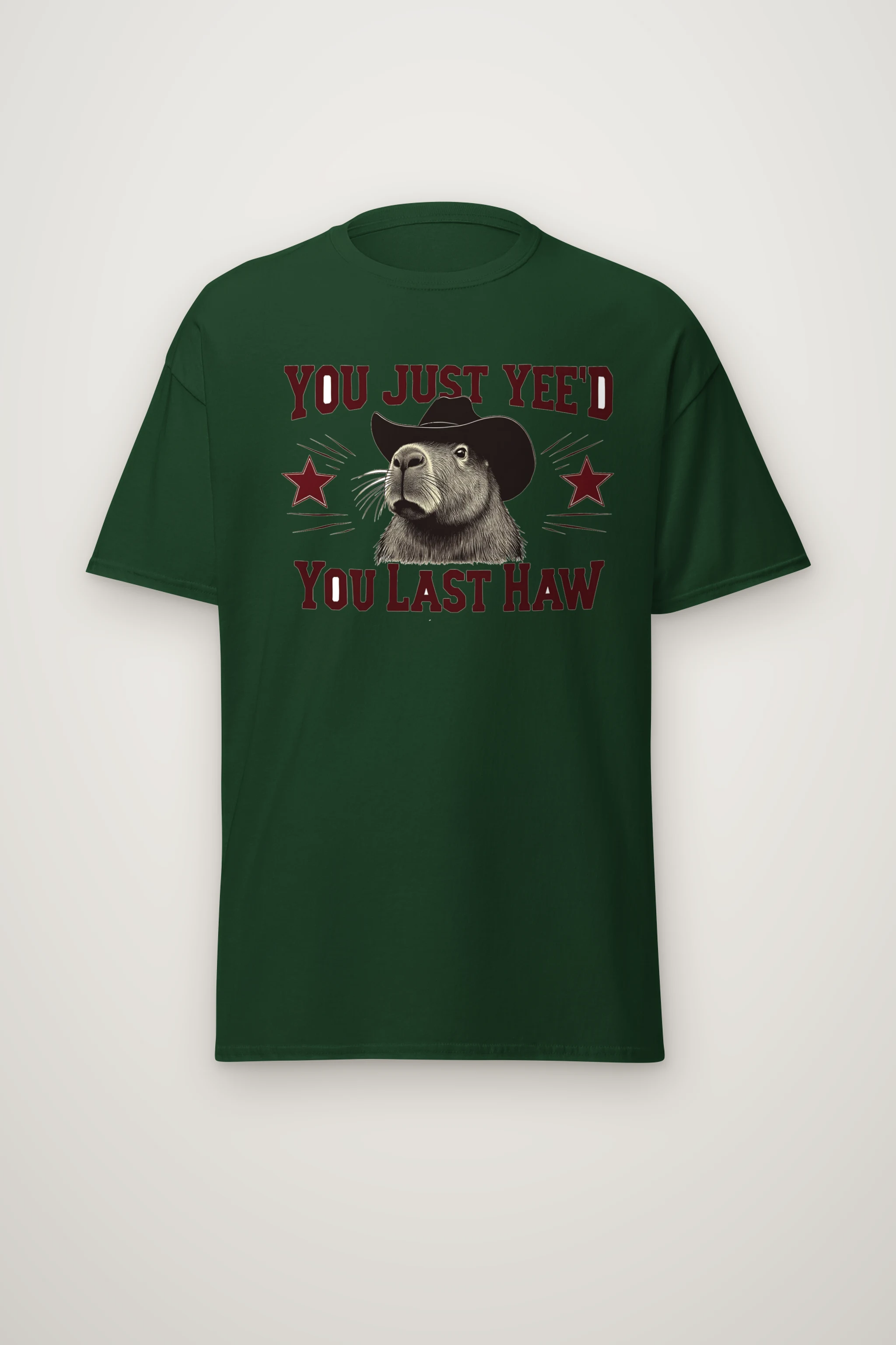 "You Just Yee'd" Heavyweight Unisex Crewneck T-shirt