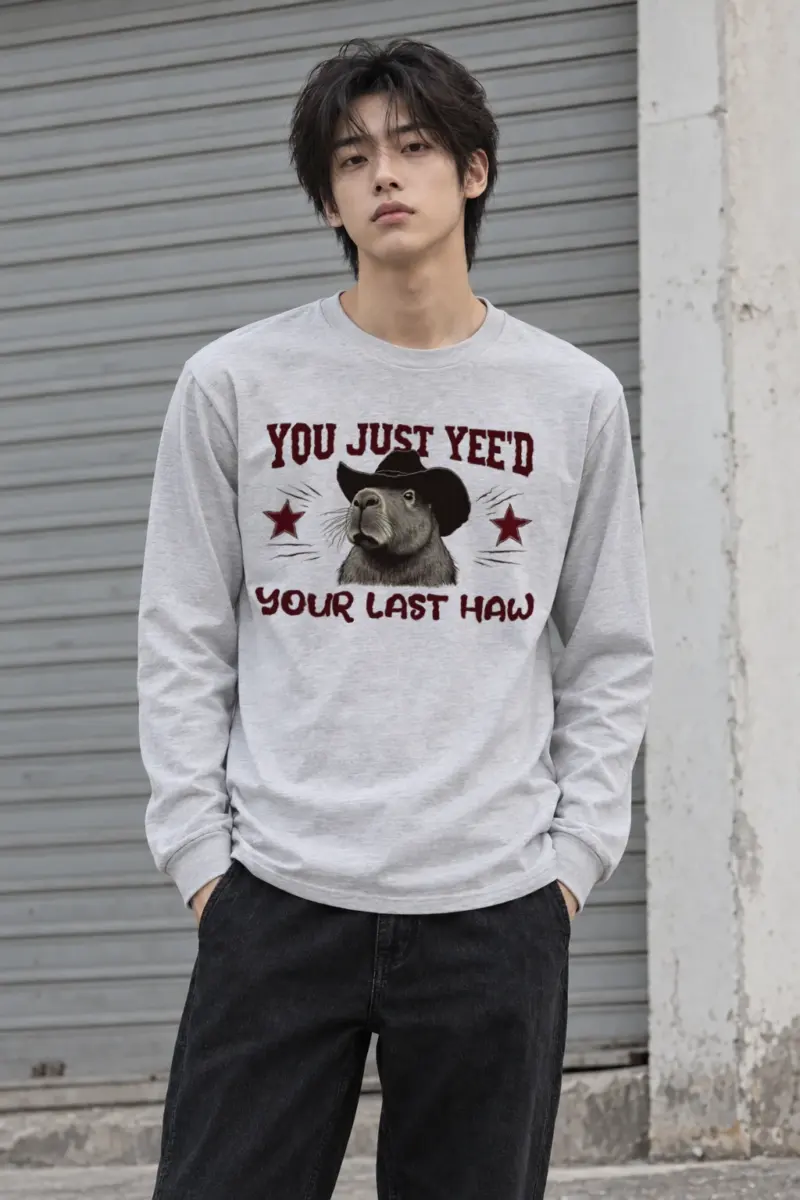"You Just Yee'd" Unisex Longsleeve T-shirt | Gildan 2400