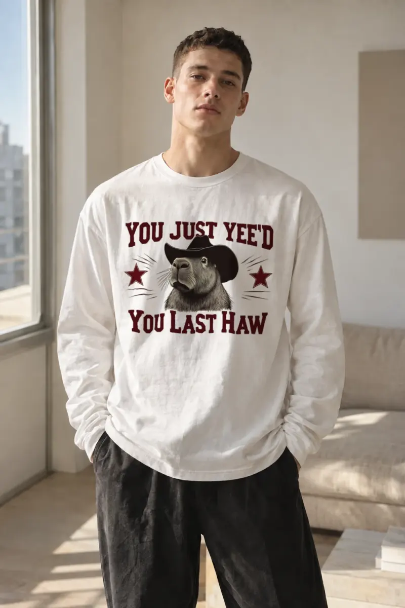 “You Just Yee’d” Unisex Longsleeve T-shirt | Gildan 2400