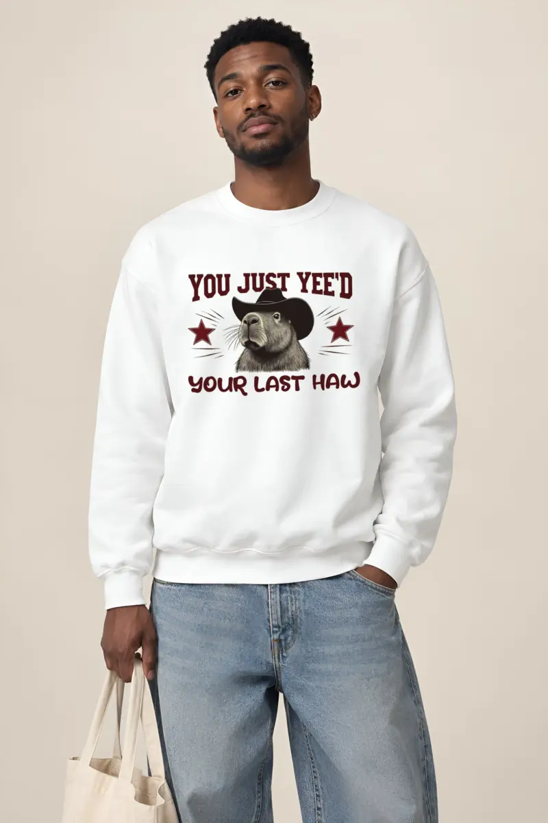 "You Just Yee’d Your Last Haw" Heavy Blend Unisex Crewneck Sweatshirt