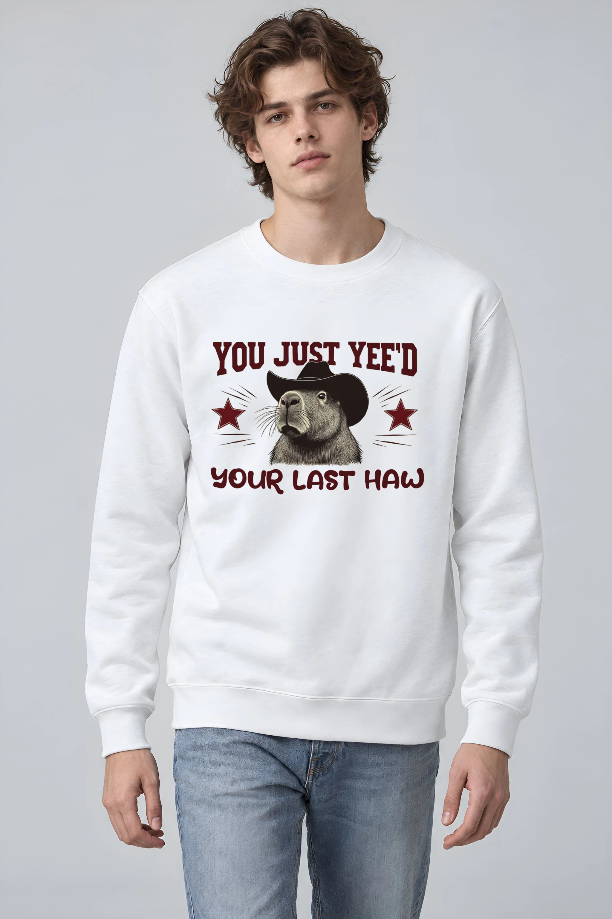 "You Just Yee’d Your Last Haw" 1 Crewneck Sweatshirt