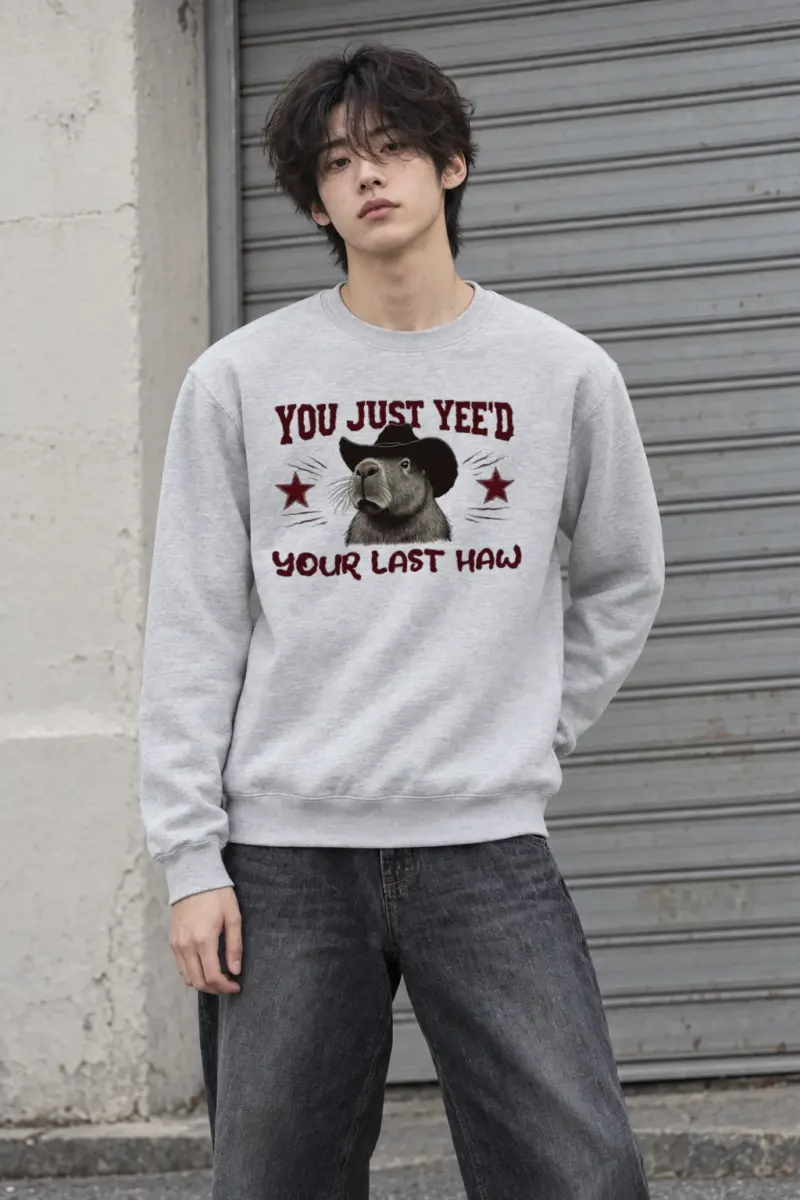 "You Just Yee’d Your Last Haw" Heavy Blend Unisex Crewneck Sweatshirt
