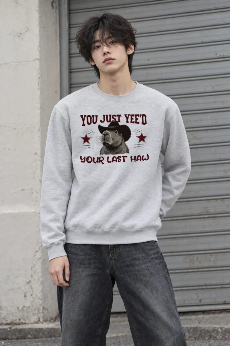 "You Just Yee’d Your Last Haw" Heavy Blend Unisex Crewneck Sweatshirt