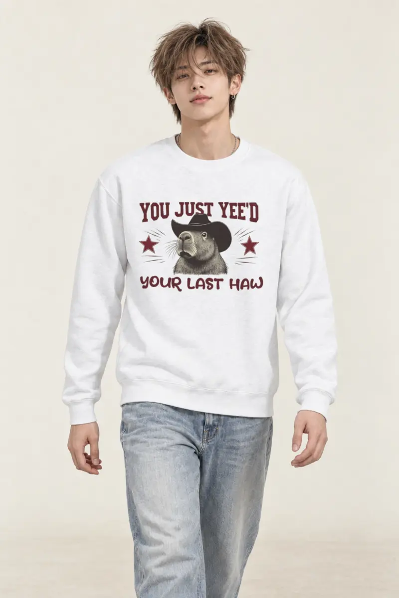 "You Just Yee’d Your Last Haw" Heavy Blend Unisex Crewneck Sweatshirt