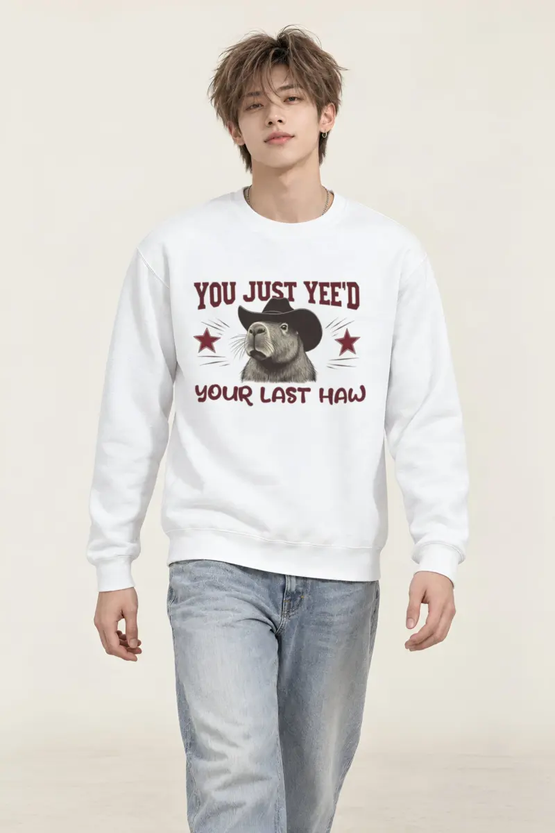 "You Just Yee’d Your Last Haw" Heavy Blend Unisex Crewneck Sweatshirt