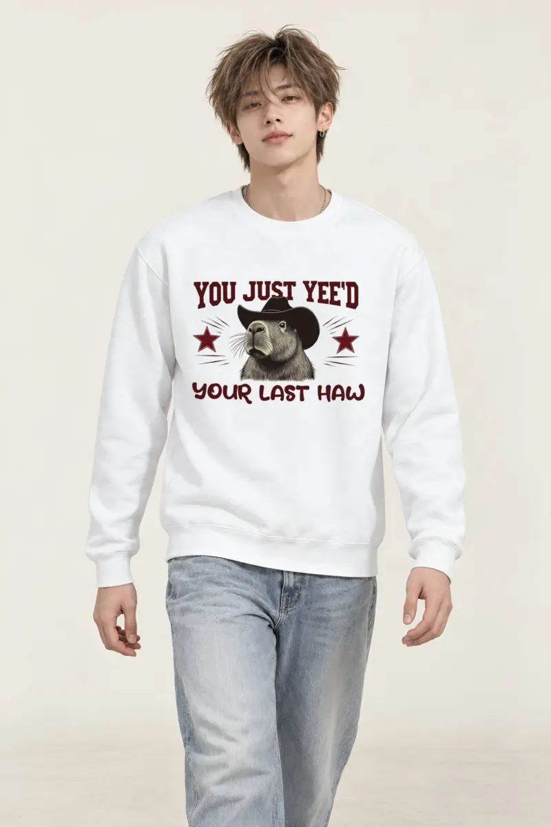 "You Just Yee’d Your Last Haw" Heavy Blend Unisex Crewneck Sweatshirt