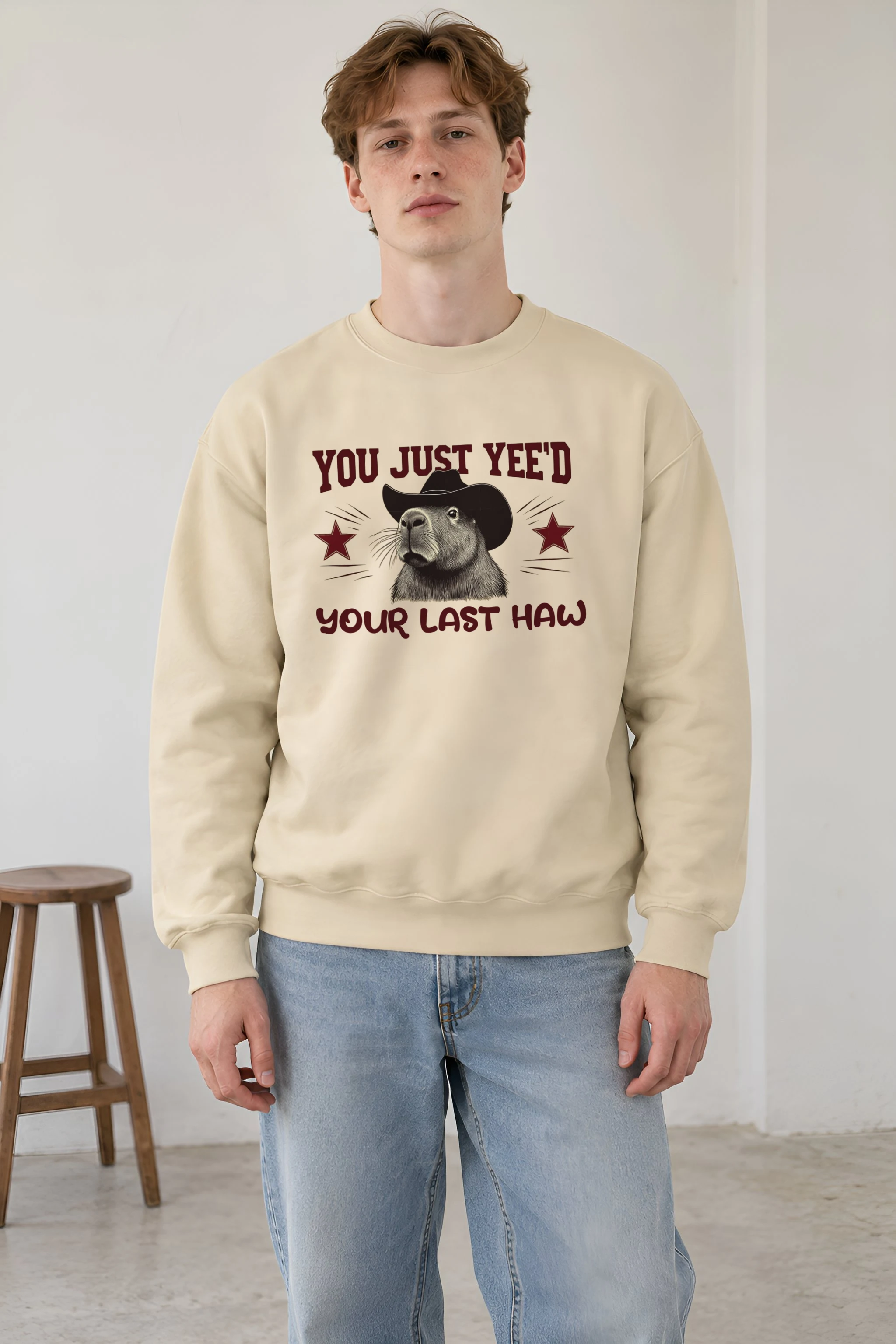 "You Just Yee’d Your Last Haw" 1 Crewneck Sweatshirt