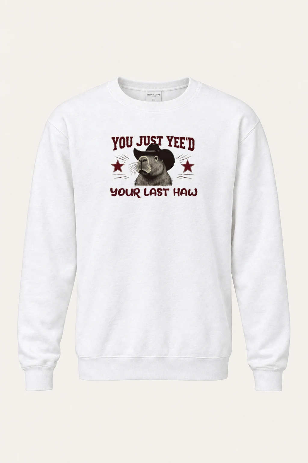 "You Just Yee’d Your Last Haw" Heavy Blend Unisex Crewneck Sweatshirt | Gildan 18000