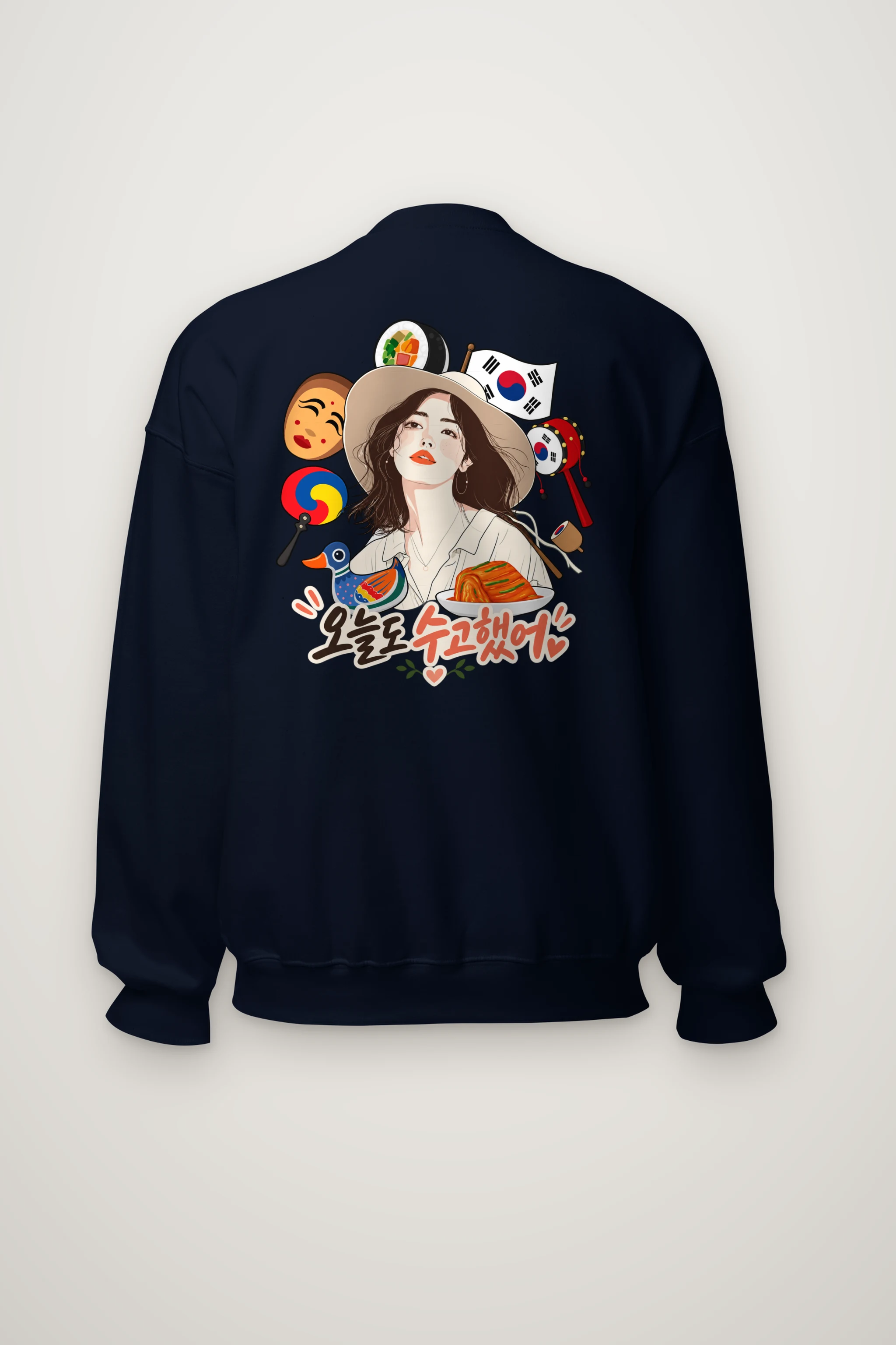 "You Worked Hard Today" Heavy Blend Unisex Crewneck Sweatshirt