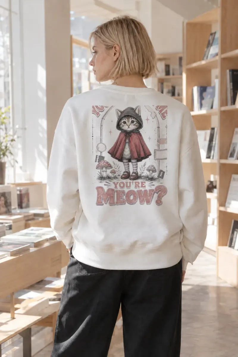 "You're Kitten Me" Heavy Blend Unisex Crewneck Sweatshirt | Gildan 18000