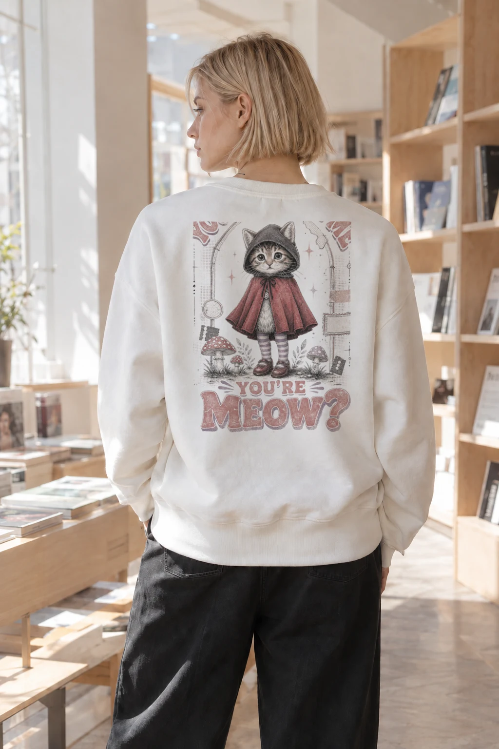"You're Kitten Me" Heavy Blend Unisex Crewneck Sweatshirt | Gildan 18000