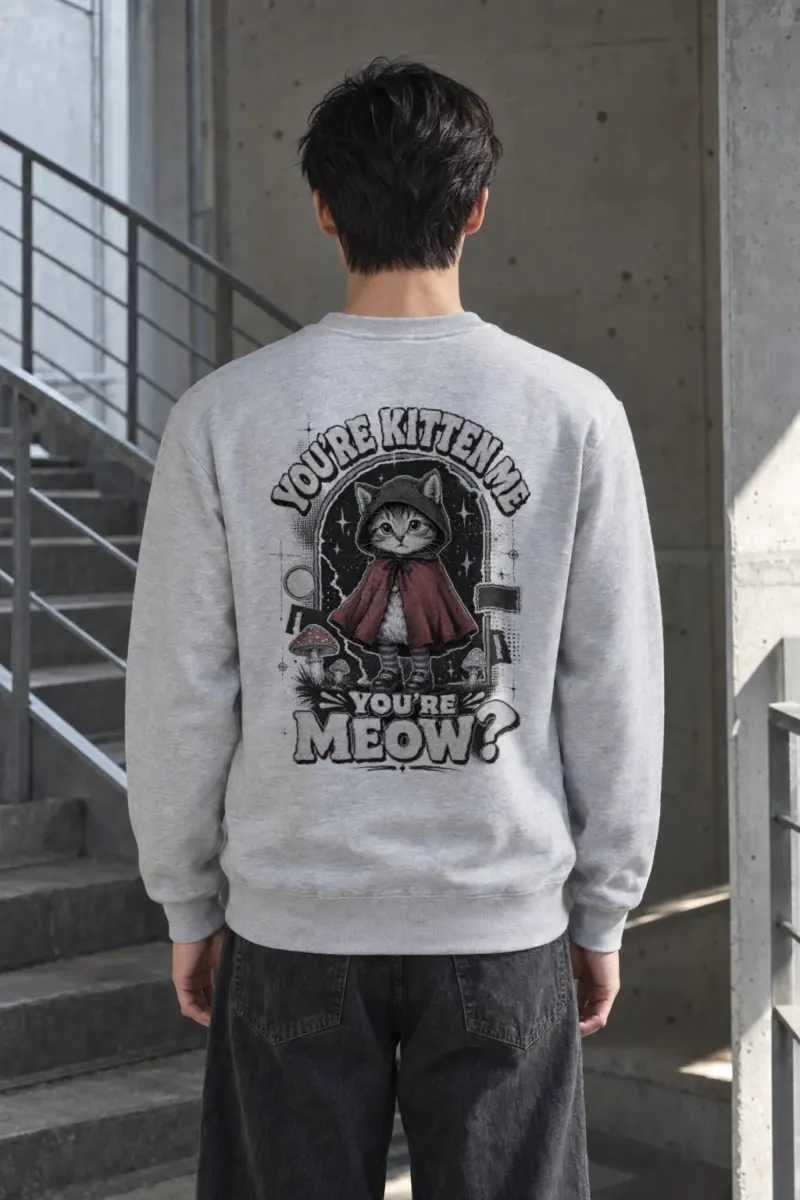 "You’re Kitten Me" Heavy Blend Unisex Crewneck Sweatshirt
