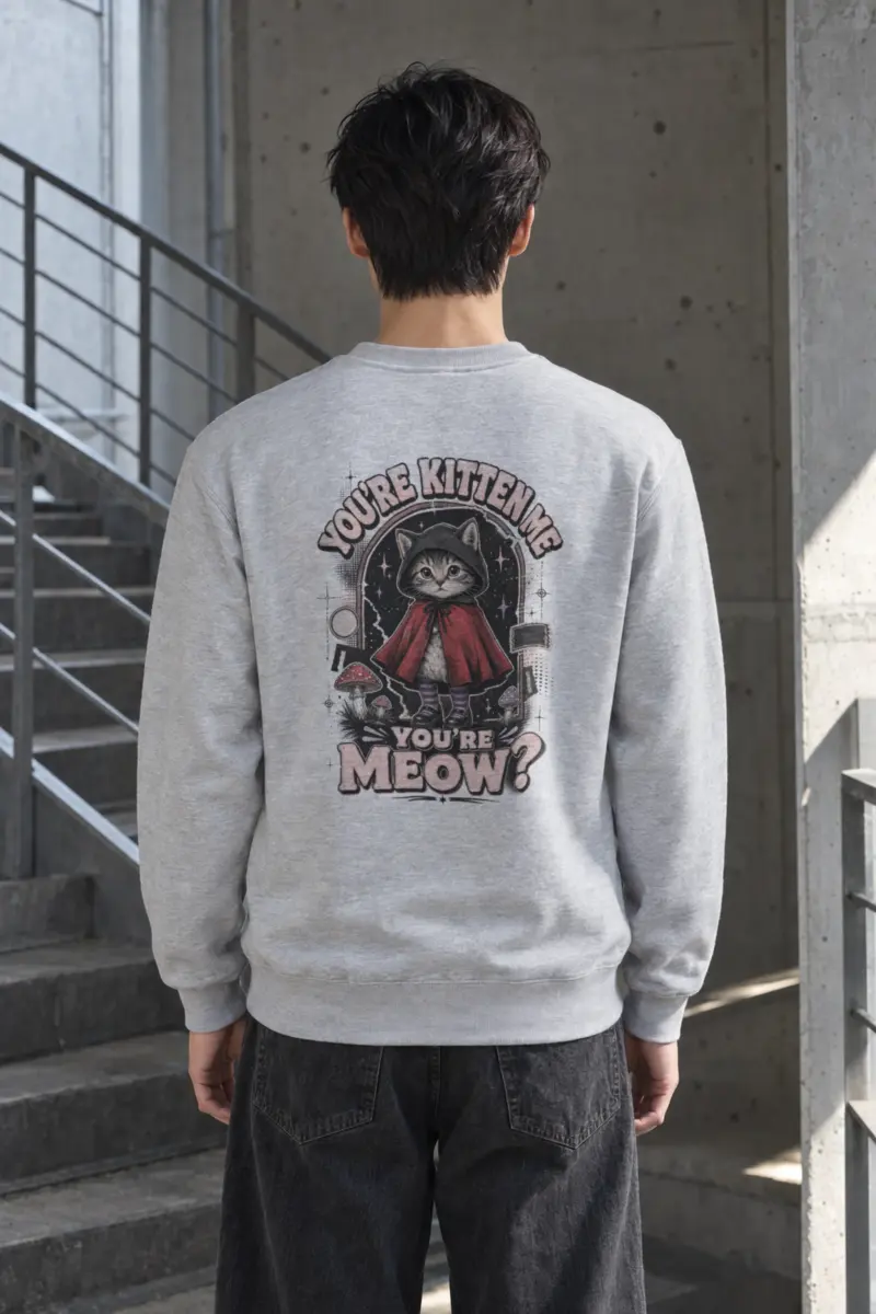 "You’re Kitten Me" Heavy Blend Unisex Crewneck Sweatshirt