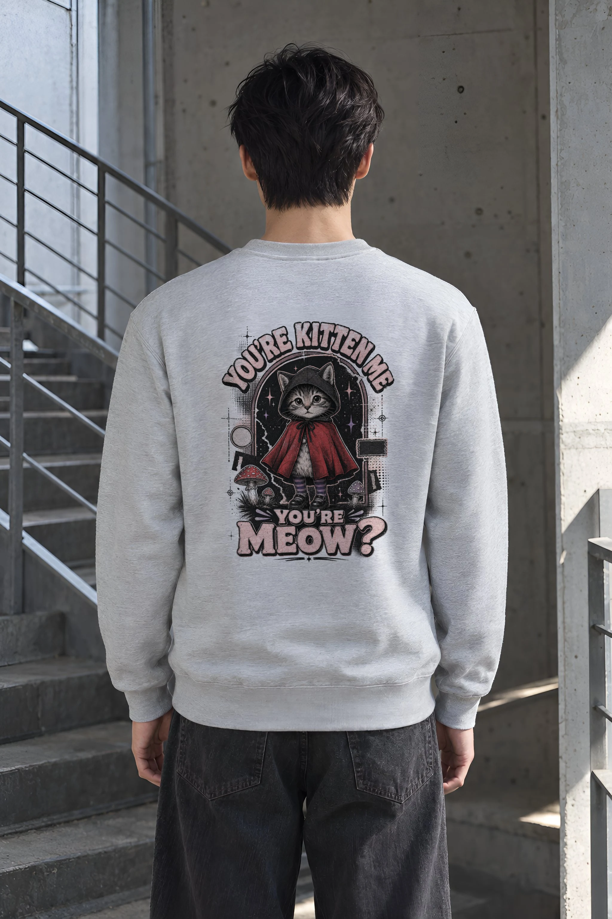 "You’re Kitten Me" Heavy Blend Unisex Crewneck Sweatshirt