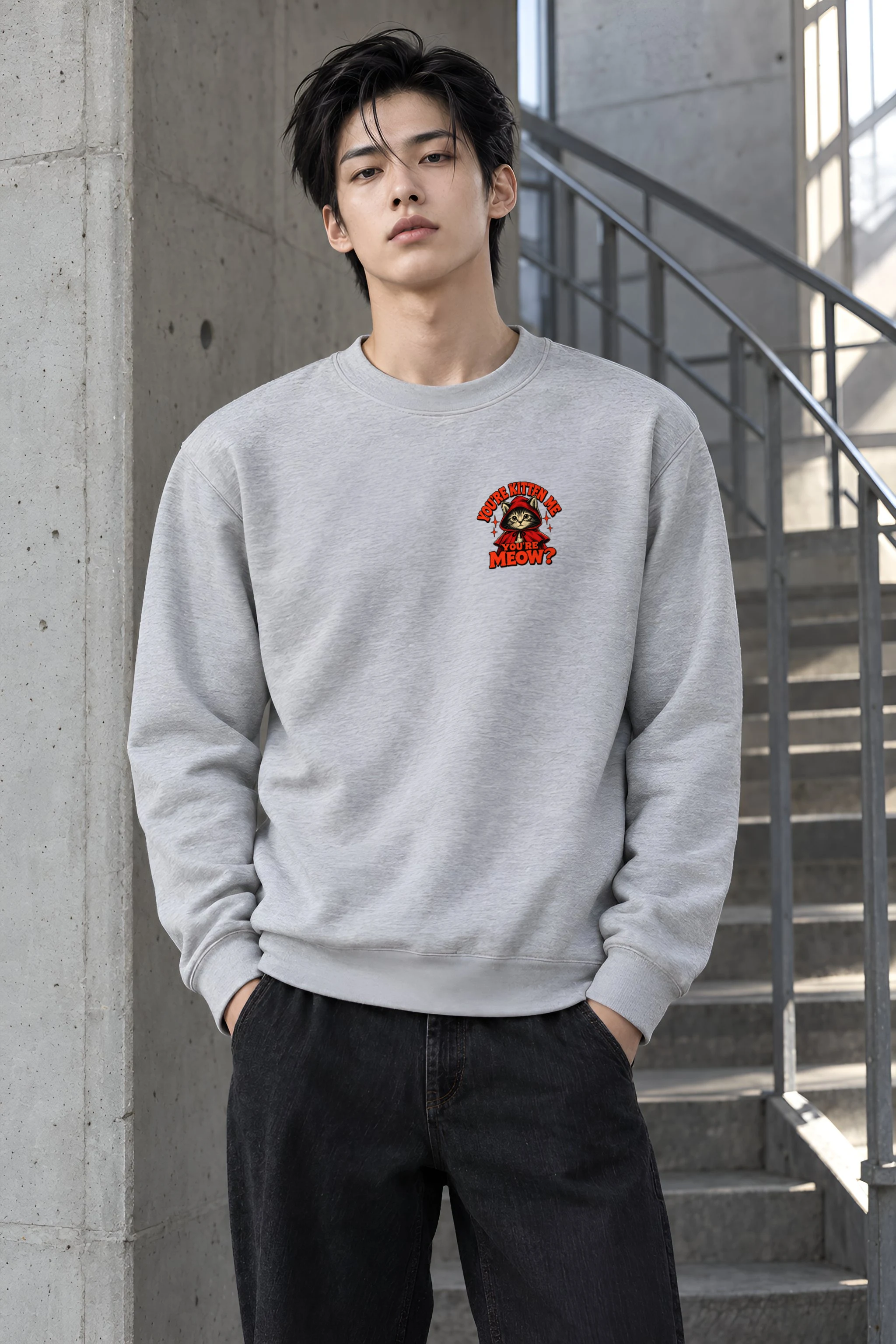 "You’re Kitten Me" Heavy Blend Unisex Crewneck Sweatshirt