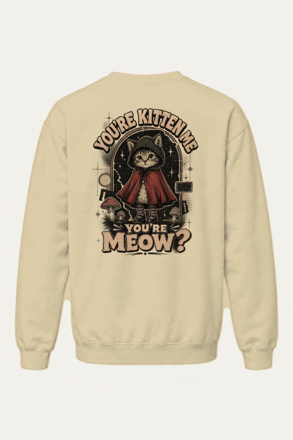 "You’re Kitten Me" Heavy Blend Unisex Crewneck Sweatshirt | Gildan 18000
