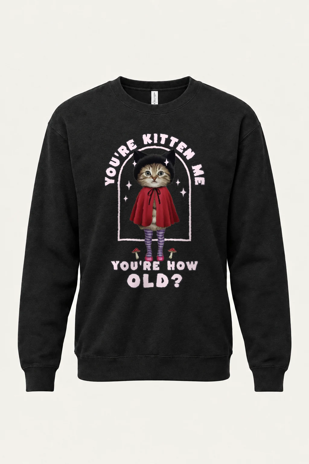 "You're Kitten Me" Heavy Blend Unisex Crewneck Sweatshirt | Gildan 18000