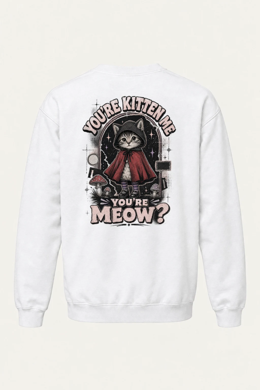 "You’re Kitten Me" Heavy Blend Unisex Crewneck Sweatshirt | Gildan 18000