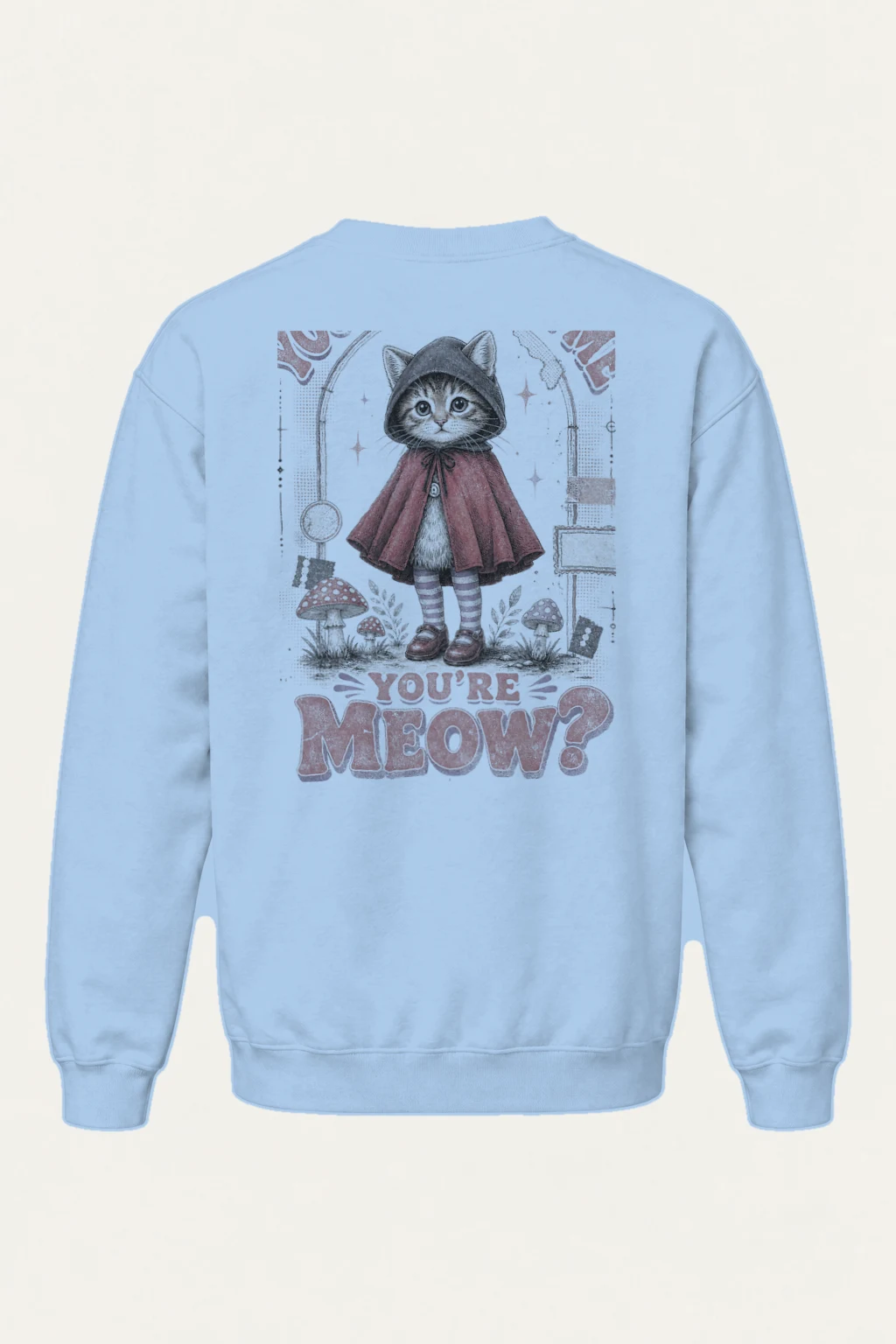 "You're Kitten Me" Heavy Blend Unisex Crewneck Sweatshirt | Gildan 18000
