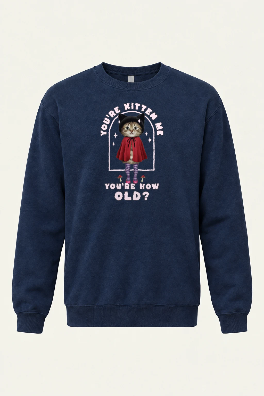 "You're Kitten Me" Heavy Blend Unisex Crewneck Sweatshirt | Gildan 18000