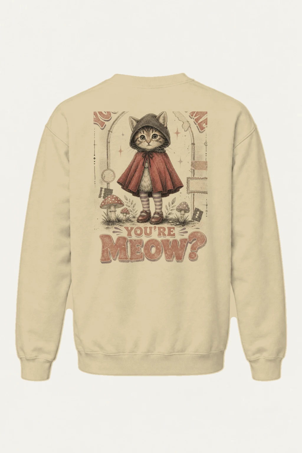 "You're Kitten Me" Heavy Blend Unisex Crewneck Sweatshirt | Gildan 18000