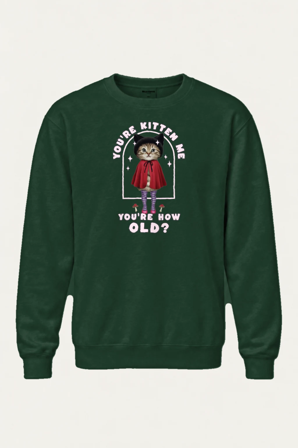 "You're Kitten Me" Heavy Blend Unisex Crewneck Sweatshirt | Gildan 18000