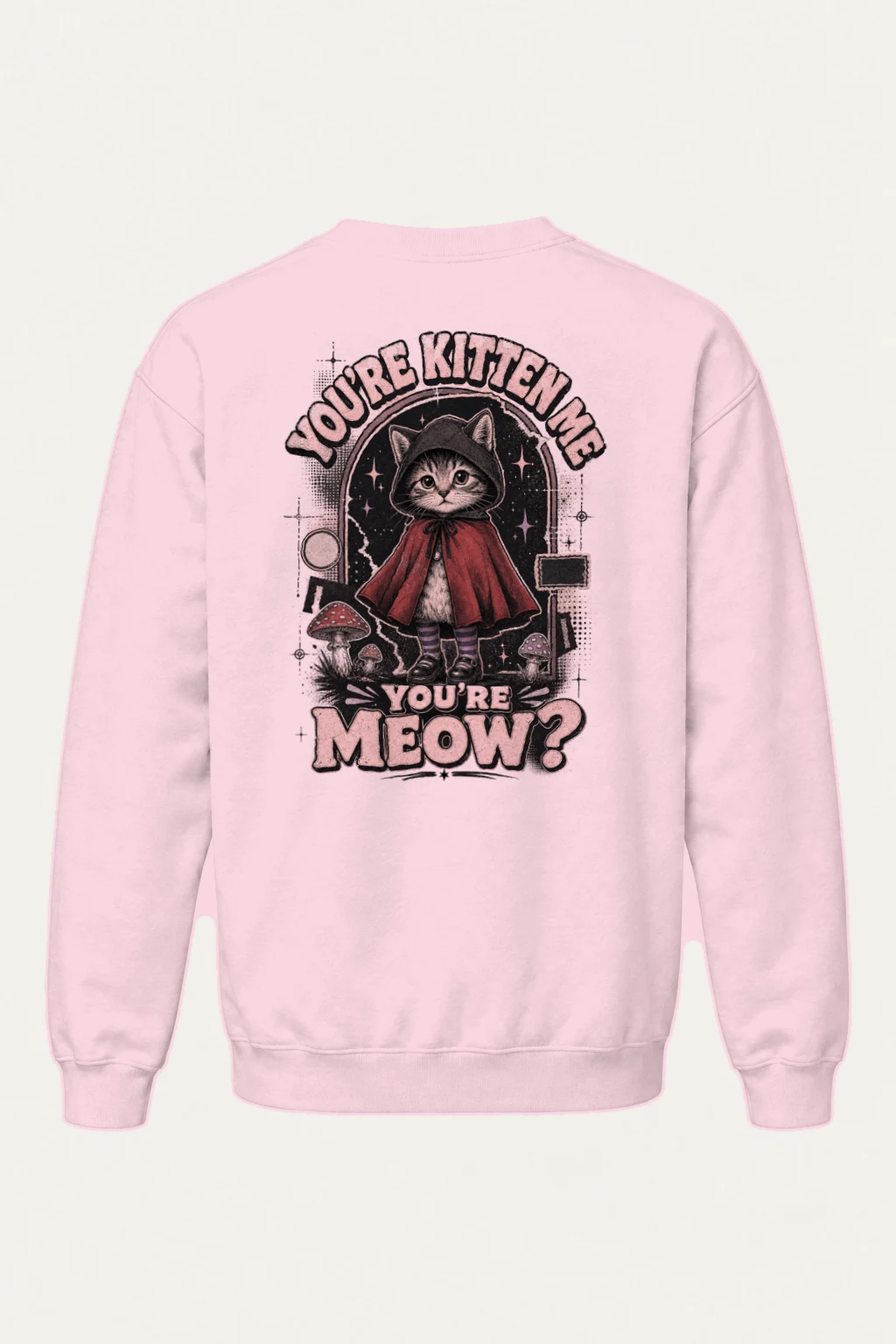 "You’re Kitten Me" Heavy Blend Unisex Crewneck Sweatshirt | Gildan 18000