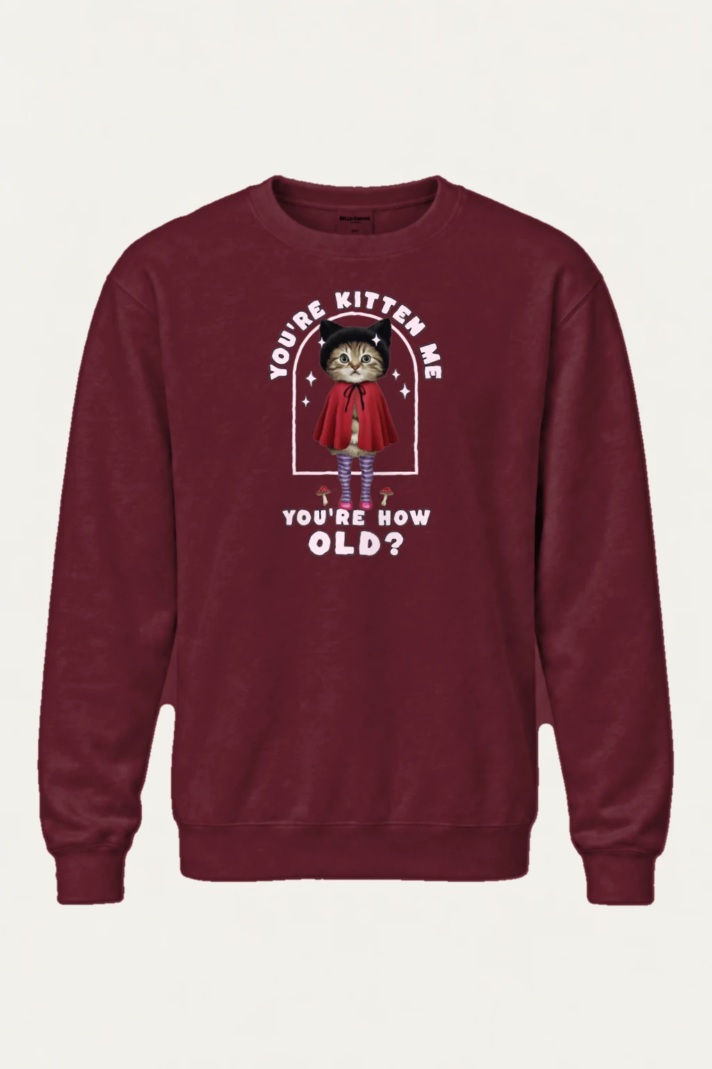 "You're Kitten Me" Heavy Blend Unisex Crewneck Sweatshirt | Gildan 18000