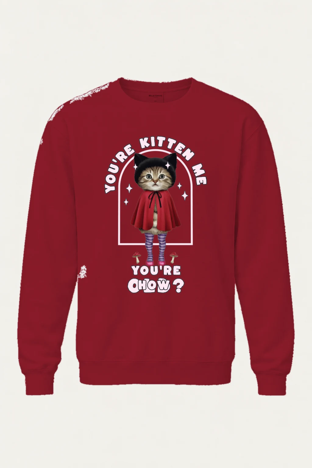 "You're Kitten Me" Heavy Blend Unisex Crewneck Sweatshirt | Gildan 18000