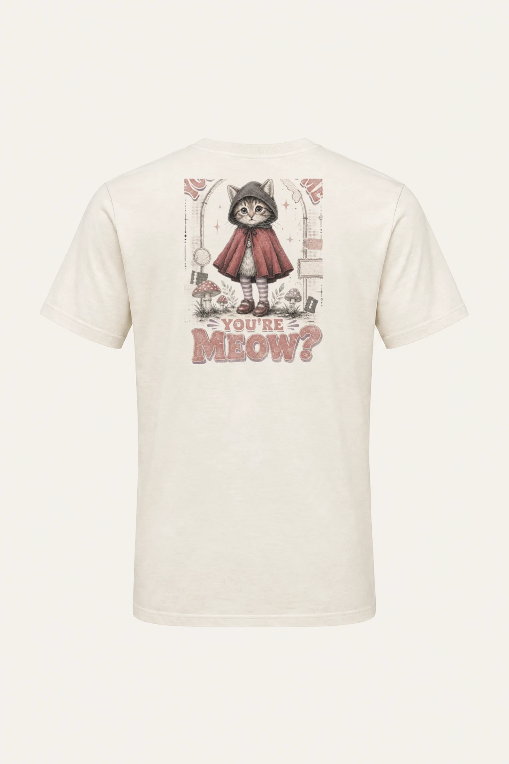 "You're Kitten Me" Heavyweight Unisex Crewneck T-shirt | Gildan 5000