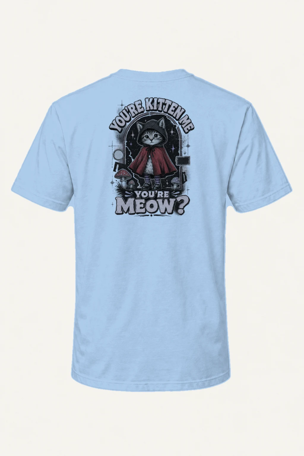 "You're Kitten Me" Heavyweight Unisex Crewneck T-shirt | Gildan 5000