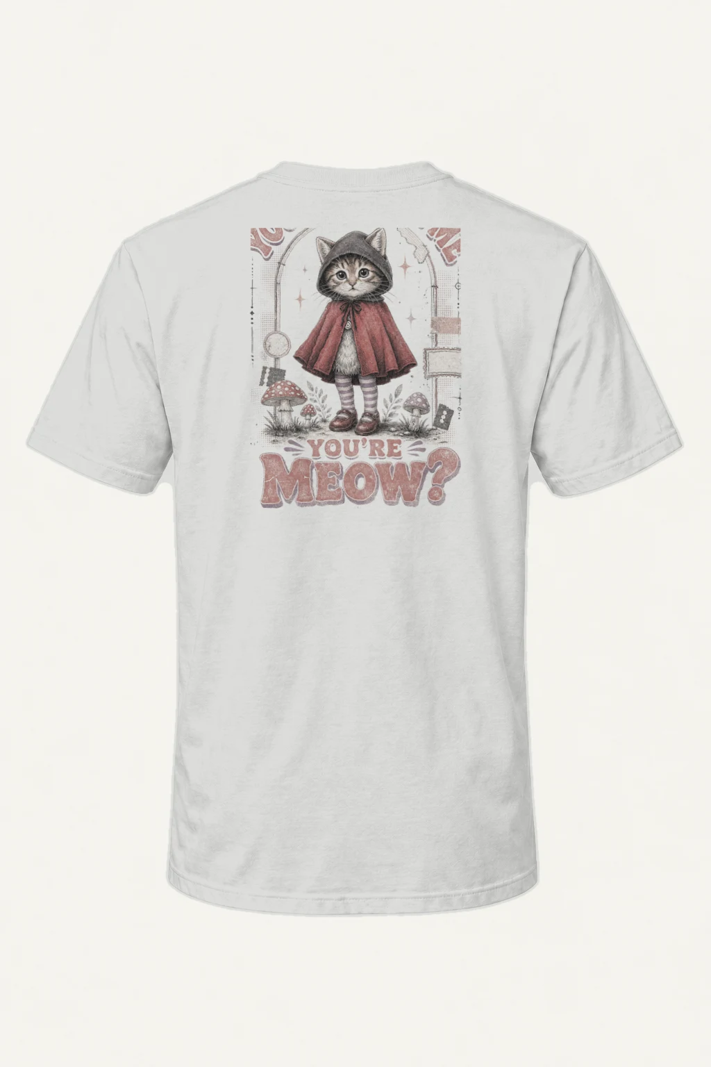 "You're Kitten Me" Heavyweight Unisex Crewneck T-shirt | Gildan 5000