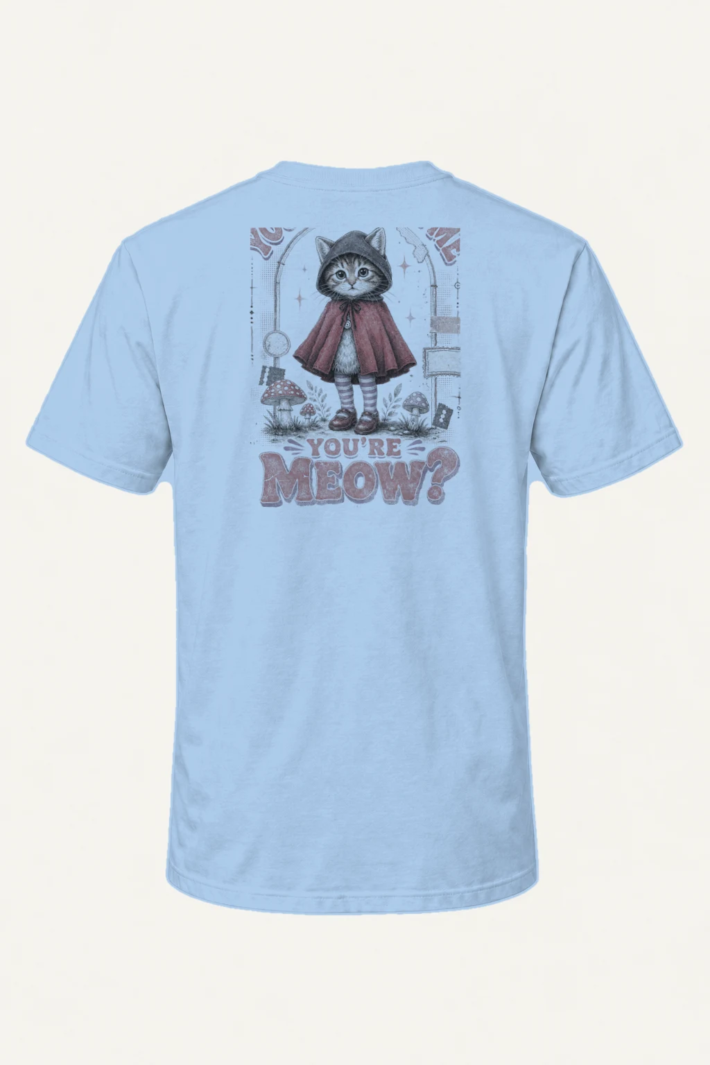 "You're Kitten Me" Heavyweight Unisex Crewneck T-shirt | Gildan 5000