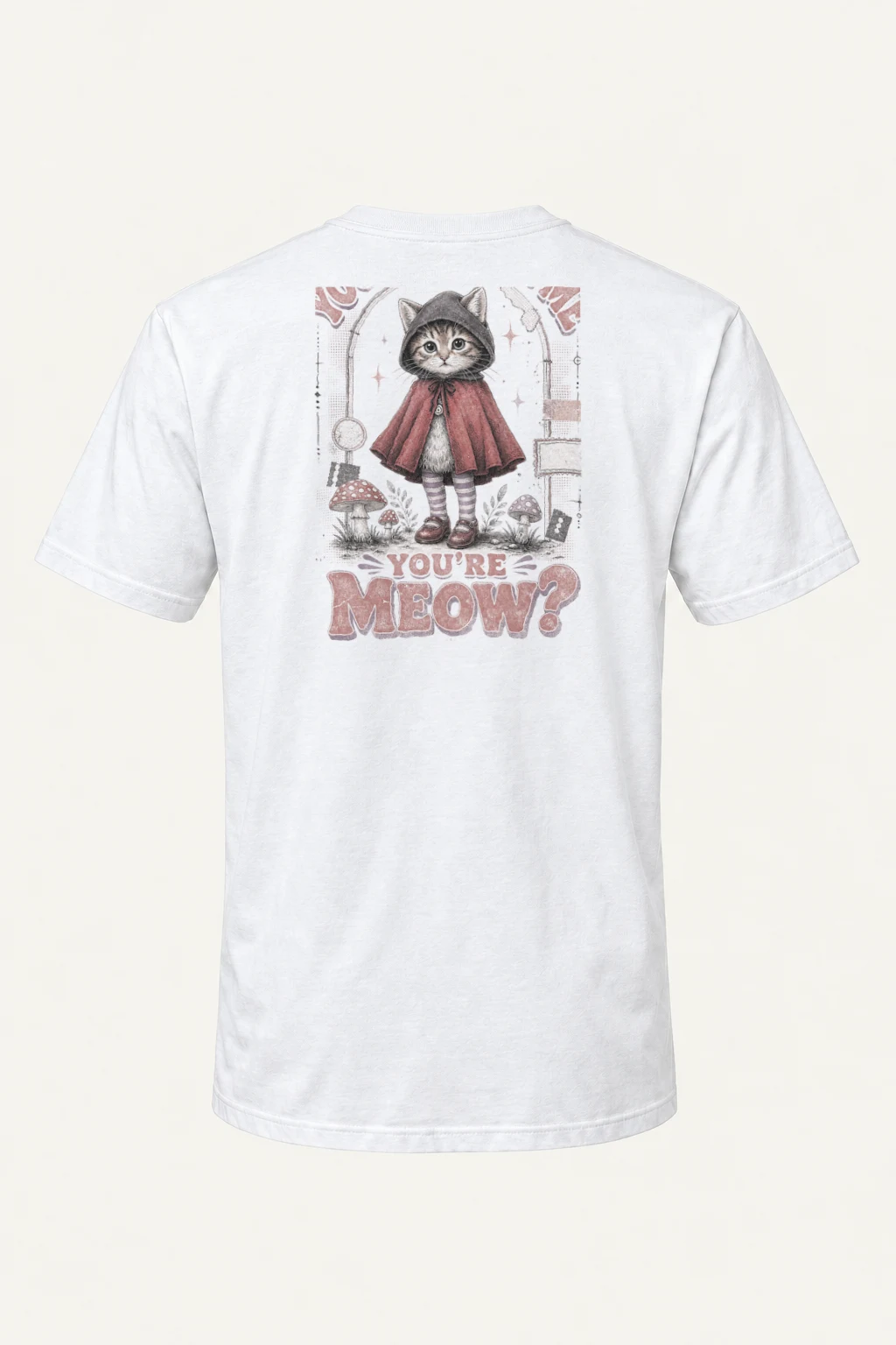 "You're Kitten Me" Heavyweight Unisex Crewneck T-shirt | Gildan 5000